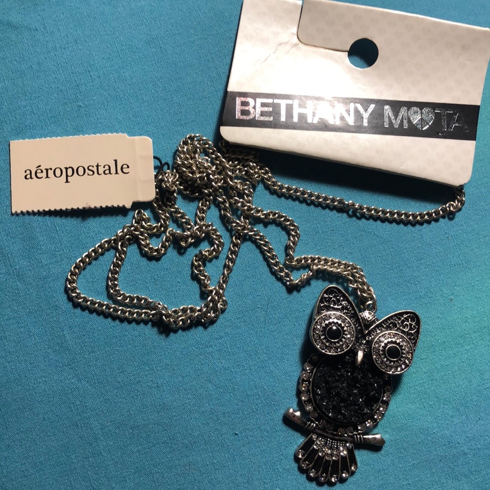 Aero Bethany Mota Owl Necklace